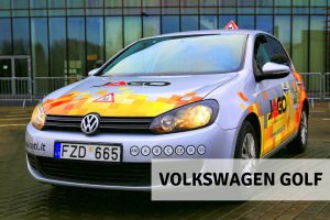 Volkswagen Golf mašina B kategorija